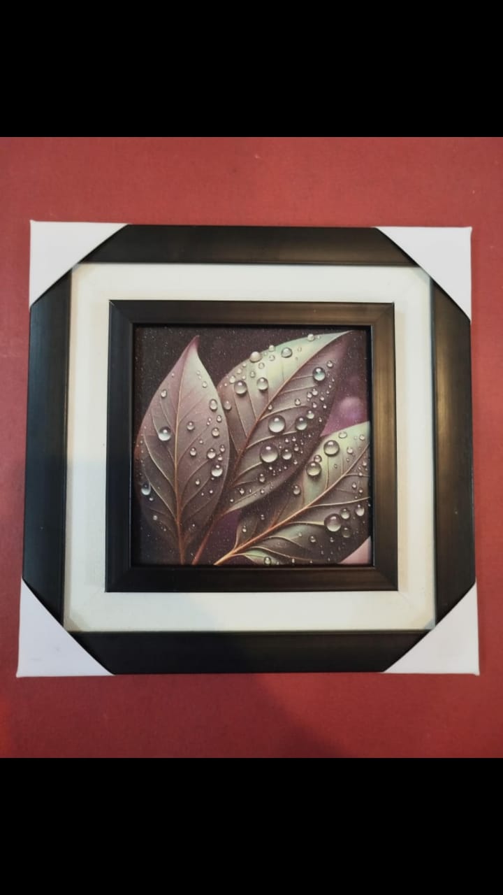 Leaves Art - Floral Wall Frame